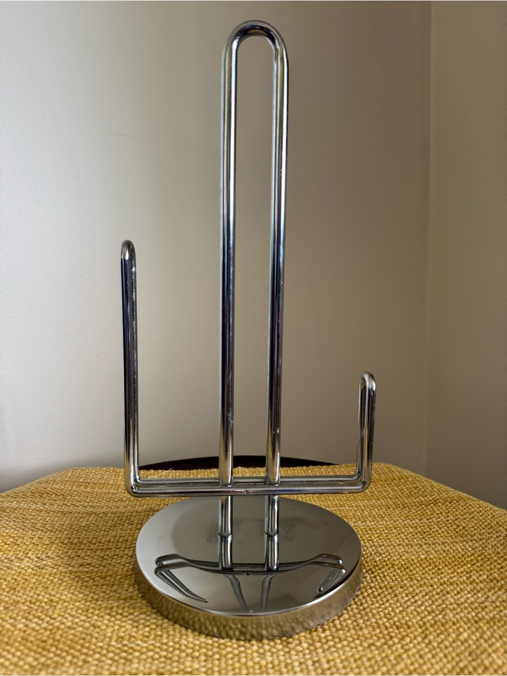 Metal Paper Towel or Toilet Paper Holder